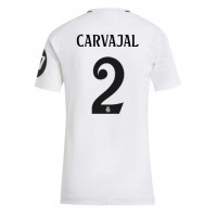 Zenski Nogometni Dres Real Madrid Daniel Carvajal #2 Domaci 2024-25 Kratak Rukav